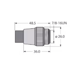 Bus Terminating Resistor RSMV-48TR-EX