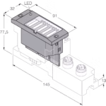BL67 Electronic Module BL67-2RFID-A