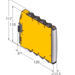 Isolating switching amplifier IMX12-DI03-1S-1NAM1R-PR/24VDC