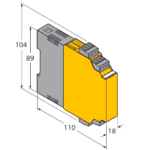 Analog signal isolator IM31-11EX-U