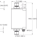 Flow Rate Monitoring FTCI-10D10A4P-2LIX-H1141