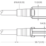 Temperature Detection TTM150C-206A-CF-LI6-H1140-L200