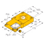 Inductive Sensor NI40R-S32SR-VP44X