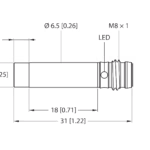 Inductive Sensor NI3-EH6.5K-AP6X-V1131