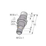 Inductive Sensor NI12U-MT18-AN6X-H1141