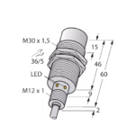 Inductive Sensor NI30U-EM30WD-AN6X