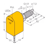 Flow Monitoring FCS-GL1/2A2P-VRX/230VAC/A