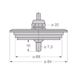 Flow Monitoring FCS-68A4-NA/D003