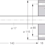 Flow Monitoring FCS-DN25A4-NAEX0/L140