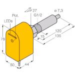 Flow Monitoring FCS-G1/2A4P-AP8X/L120
