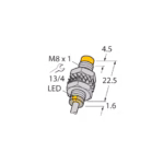 Inductive Sensor NI3-M08K-VP6X 7M