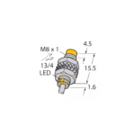 Inductive Sensor NI5-M08KK-AN6X