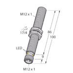 Inductive Sensor BI4U-M12-VP6X-H1141 L100