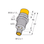 Inductive Sensor NI30U-M30-VP6X-H1141