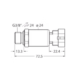 Pressure Transmitter PT600R-2149-I2-AMPS1.5