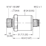 Pressure Transmitter PT150PSIG-1121-I2-H1143