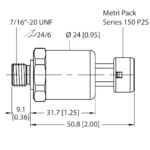 Pressure Transmitter PT150PSIG-1105-U3-MP11
