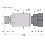 Pressure Transmitter PT600R-2119-I2-AMPS1.5