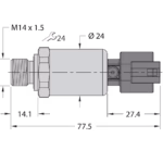 Pressure Transmitter PT600R-2119-I2-DT043P