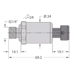 Pressure Transmitter PT600R-2104-U6-MP11