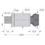 Pressure Transmitter PT600R-2110-I2-AMP3J1