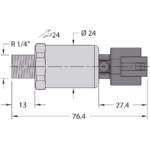 Pressure Transmitter PT600R-2110-I2-DT043P