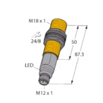 Capacitive Sensor BCT5-S18-UN6X2-H1151