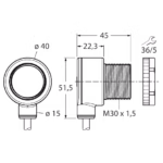 Radar Sensor T30R-1515-KIQP