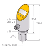 Pressure sensor PS400R-311-2UPN8X-H1141