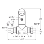 Differential Pressure Sensor PS001D-502T-2UPN8X-H1141