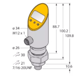 Pressure Transmitter (Rotatable) PS010V-505-LI2UPN8X-H1141