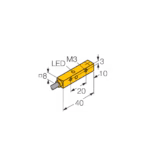 Inductive Sensor NI4U-Q8SE-AN6X