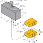 Inductive Sensor NI2-Q6.5-ADZ32-0.1-FSB5.4X4/S304