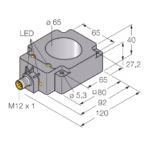Inductive Sensor BI65R-Q80-AP6X2-H1141