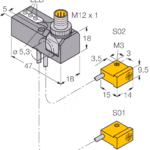 Inductive Sensor NI2-Q9.5-0.1-BDS-2AP6X3-H1141/S34