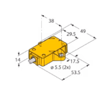 Miniature Encoder RI360P1-QR14-ELIU5X2