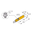 Magnetic Field Sensor BIM-UNR-AN6X