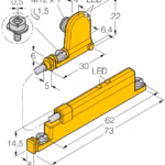 Linear Position Sensor WIM45-UNTL-0.3-BIM-UNT-LUAP6X4-H1141