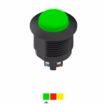 S22 Core Series 22 mm Panel Mount Indicator - Banner - S22LGRYPT