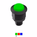 S22 Core Series 22 mm Panel Mount Indicator - Banner - S22DLGRBNQ