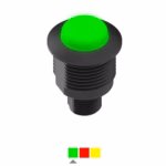 S22 Core Series 22 mm Panel Mount Indicator - Banner - S22LGRYPQ