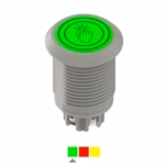 S22 Indicators, Touch Buttons, and Pick-to-Light Devices - Banner - S22AMTFGRY3T