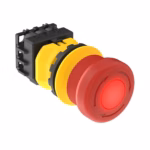 Panel Mount Emergency Stop Button - Banner - SSA-EB1PL1-04